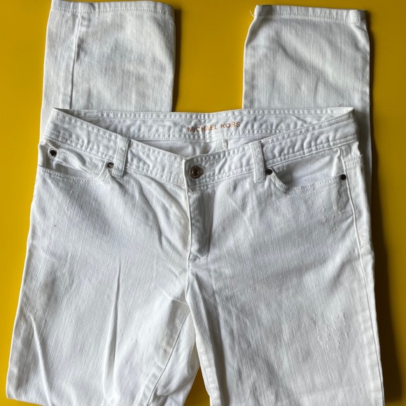 MICHAEL KORS White denim / Size - 8 - Picture 7 of 9